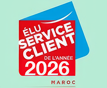 Élu Service Client de l’Année 2026 – MAROC