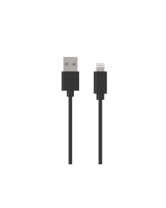 BIGBEN USB / كابل لايتنينج 2.4 أمبير 1 متر أسود