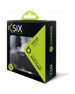 Chargeur Secteur KSIX Micro USB Noir 2m
