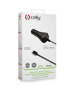 Celly Chargeur de voiture Lightning 1A